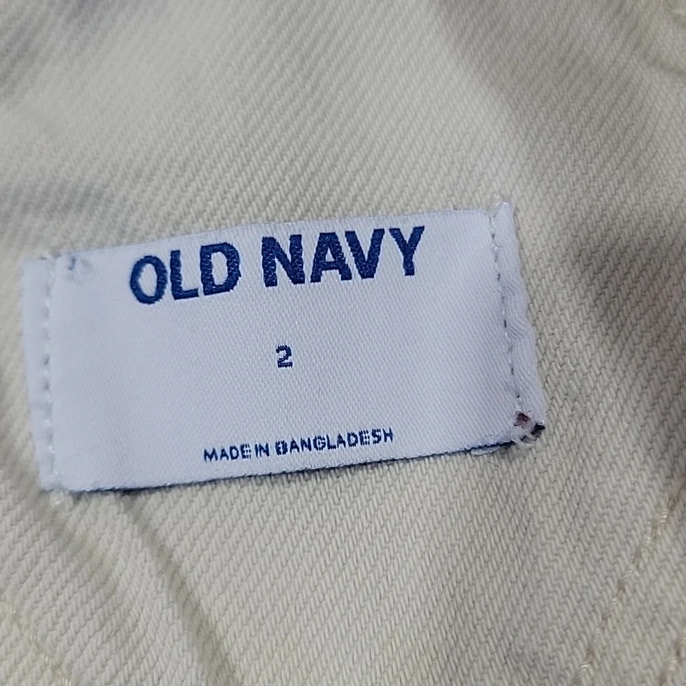 Cream Denim Overalls - Picture 16 of 16